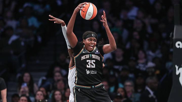 New York Liberty center Jonquel Jones is a good prop target in their season opener.