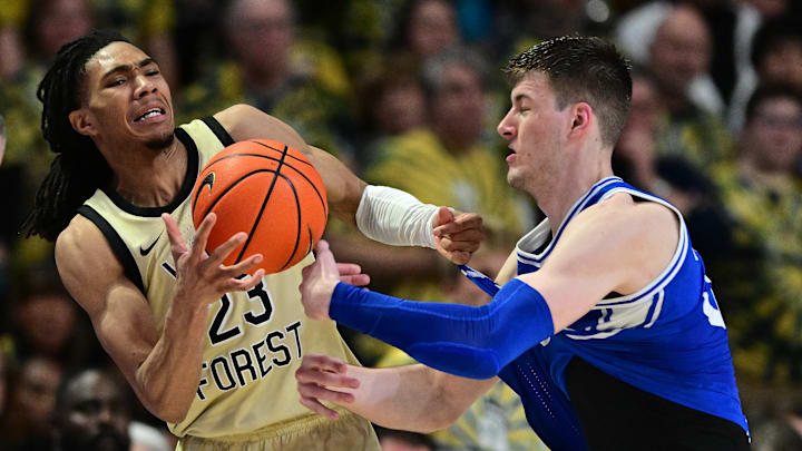 Duke v Wake Forest: Carrying the Blue Devils on both ends of the floor, center Kyle Filipowski is more than just a scorer & rebounder.