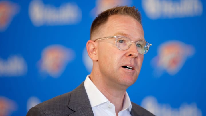 OKC Thunder general manager Sam Presti OKC Thunder general manager Sam Presti