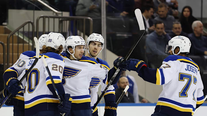 St Louis Blues v New York Rangers