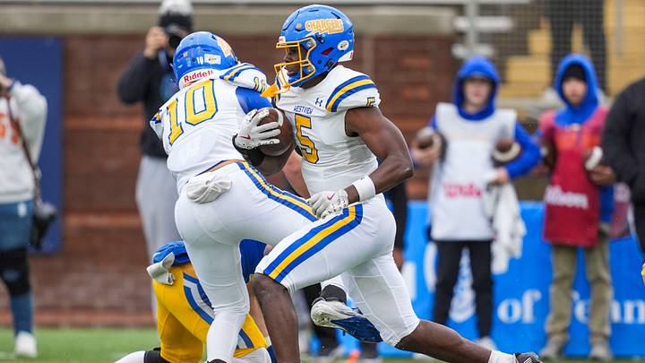 Westview's Asa Barnes (5) carries the ball during the Class 3A championship game at Finley Stadium in Chattanooga, Tenn., on Dec. 5, 2025. Westview's Asa Barnes (5) carries the ball during the Class 3A championship game at Finley Stadium in Chattanooga, Tenn., on Dec. 5, 2025.
