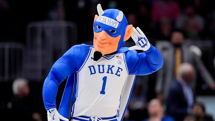 The Duke Blue Devils mascot