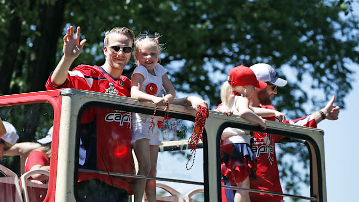 Lars Eller, Washington Capitals Mandatory Credit: Alex Brandon/Pool Photo via USA TODAY Sports