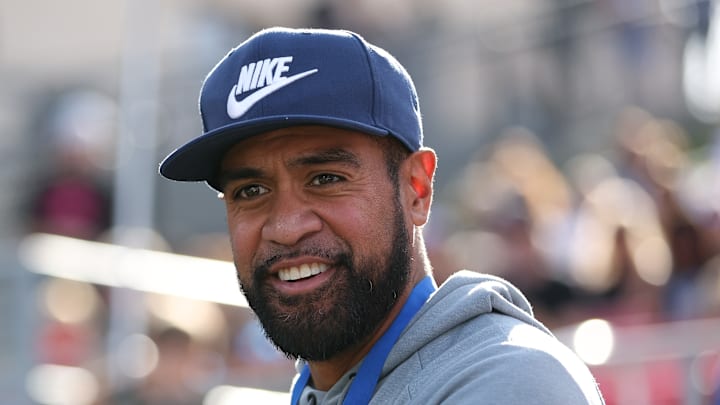 Tony Finau could be all smiles if he joins his friend Jon Rahm at LIV Golf
