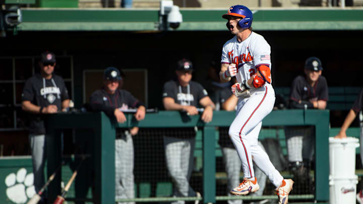 Clemson sophomore Nolan Nawrocki (2) 