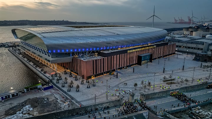 New Everton Stadium Holds First Test Event