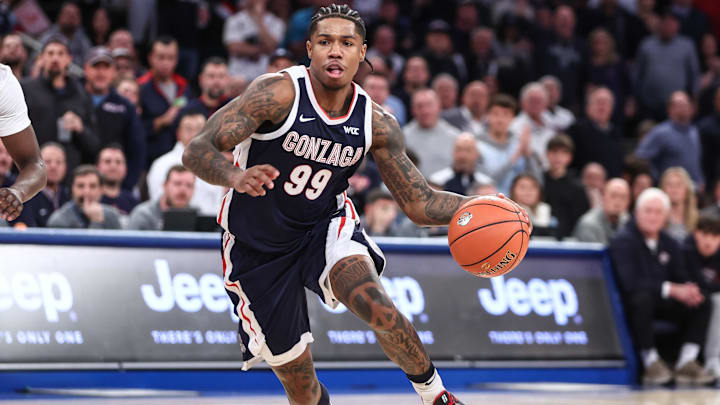 Gonzaga Bulldogs guard Khalif Battle.