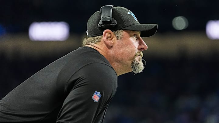 Detroit Lions head coach Dan Campbell.