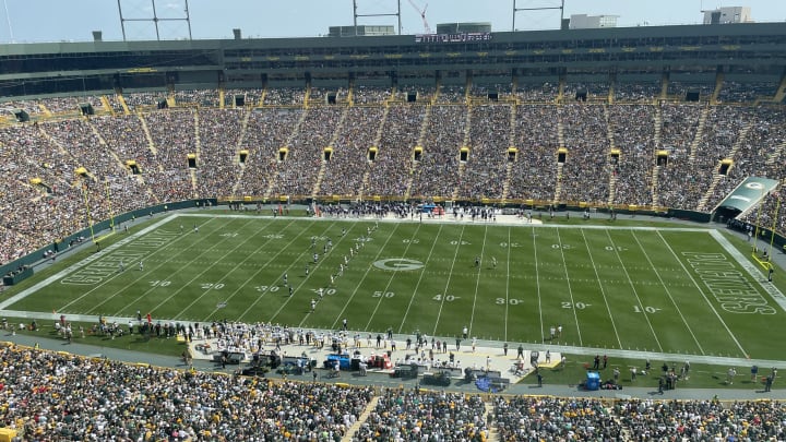 It's Packers-Ravens at Lambeau Field to wrap up the preseason on Saturday.