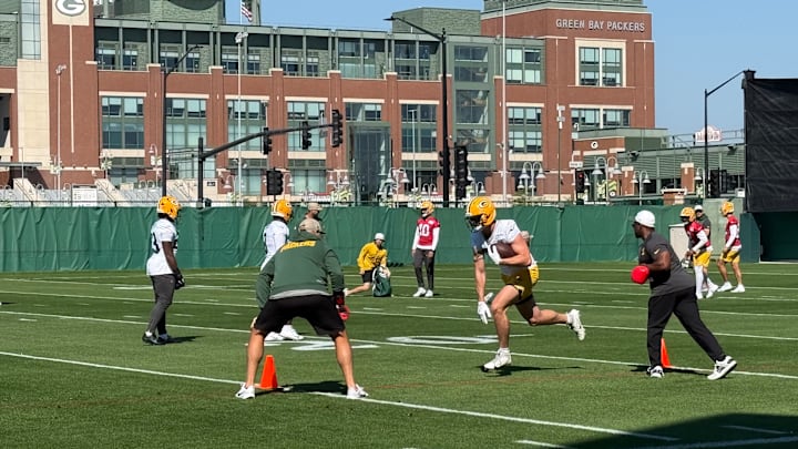 The Packers returned to practice on Monday after beating the Commanders on Thursday. The Packers returned to practice on Monday after beating the Commanders on Thursday.