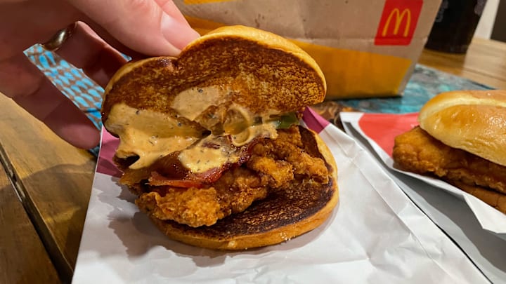 McDonald's Bacon Cajun Ranch McCrispy
