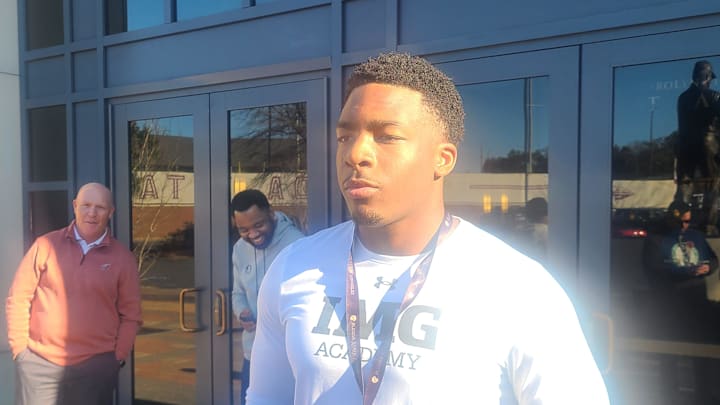 2025 4-star linebacker Gavin Nix talks about his recruitment process on Jan. 28, 2023 at FSU's Junior Day.