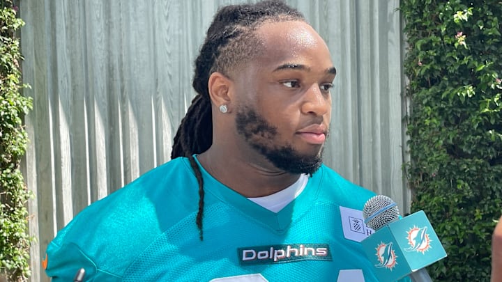 Miami Dolphins 2025 fifth-round pick Jordan Phillips