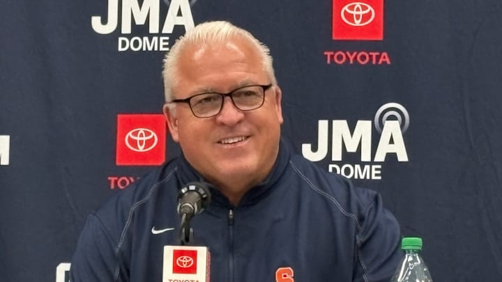 Gary Gait said he saw things for Syracuse to improve on in its season-opening win over BU.
