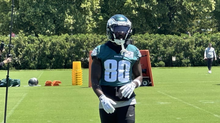 Eagles WR Parris Campbell Eagles WR Parris Campbell