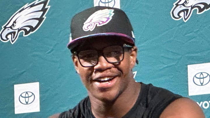 Eagles edge rusher Nolan Smith