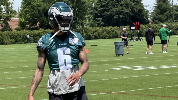 Eagles WR DeVonta Smith Eagles WR DeVonta Smith