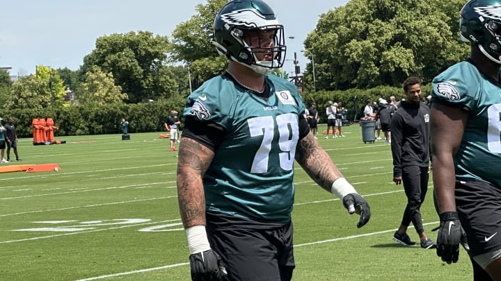 Eagles OG Trevor Keegan Eagles OG Trevor Keegan