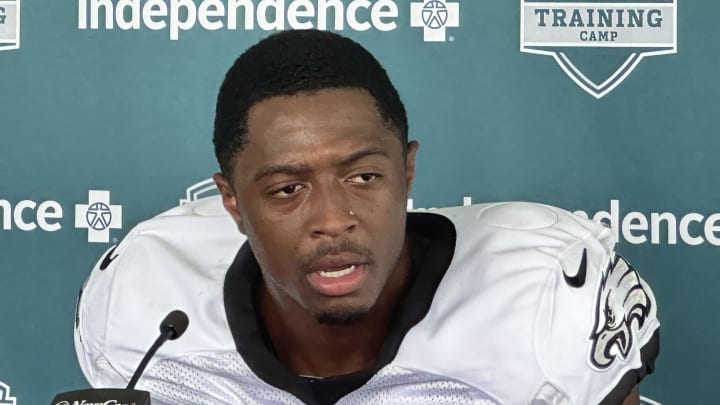 Eagles CB Quinyon Mitchell Eagles CB Quinyon Mitchell