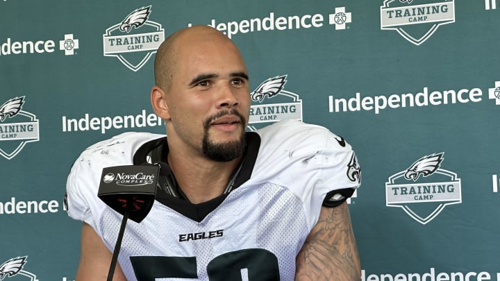 Eagles LB Zack Baun Eagles LB Zack Baun