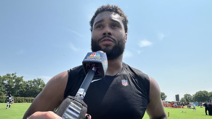 Eagles edge rusher Patrick Johnson Eagles edge rusher Patrick Johnson