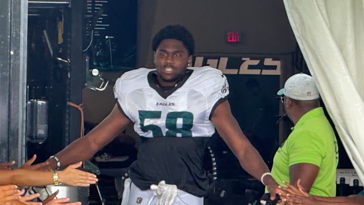 Eagles Edge Rusher Jalyx Hunt Eagles Edge Rusher Jalyx Hunt