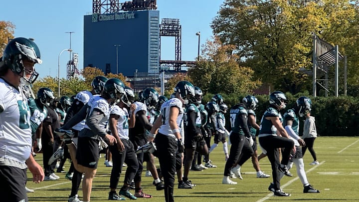 Philadelphia Eagles practice