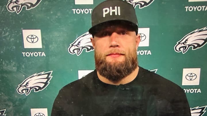 Longtime Eagles right tackle Lane Johnson talked with reporters on a video call about his future and a new contract. Longtime Eagles right tackle Lane Johnson talked with reporters on a video call about his future and a new contract.