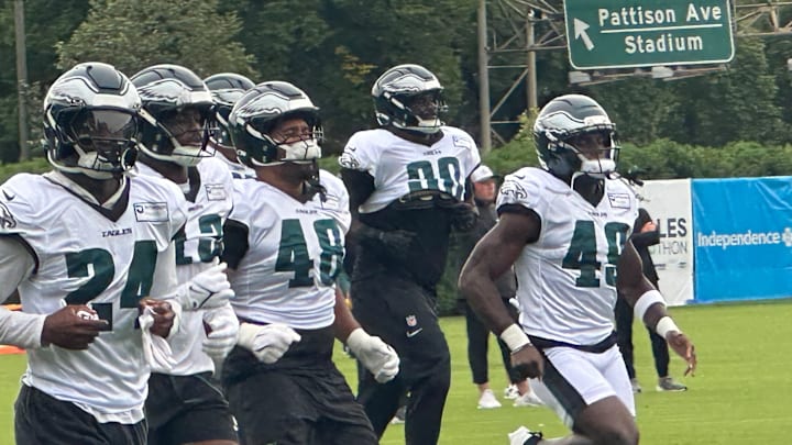 Patrick Johnson (No. 48) is making a bid for a roster spot for the second straight training camp.