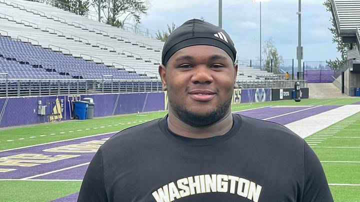 Kai McClendon brings a big body to the UW defensive line. 