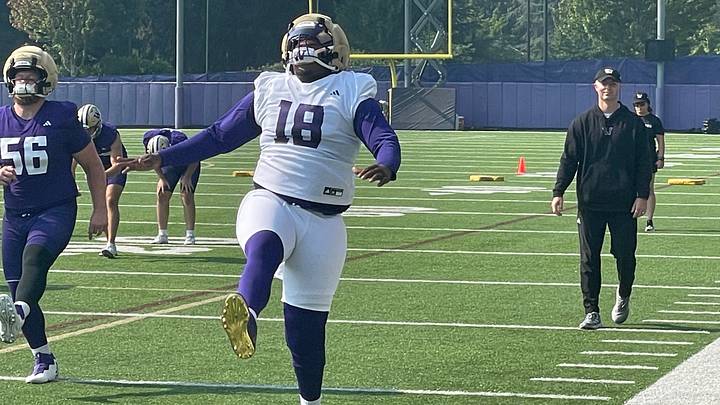 Mississippi State transfer Kai McClendon is fairly nimble for a 340-pound man. Mississippi State transfer Kai McClendon is fairly nimble for a 340-pound man.