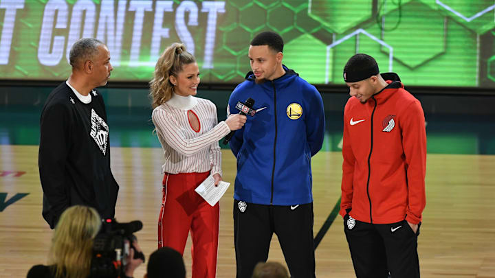 The trio of Dell, Seth and Stephen Curry are just one of many combinations of father and son duos to play in NBA history