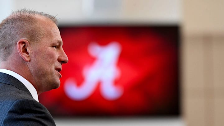 Jan 13, 2024; Tuscaloosa, AL, USA; The University of Alabama introduced new head football coach