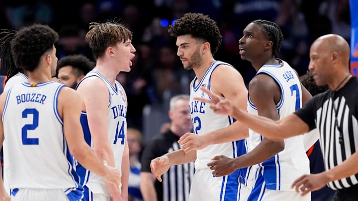 Duke is the No. 1 overall seed in the 2026 men’s NCAA tournament.