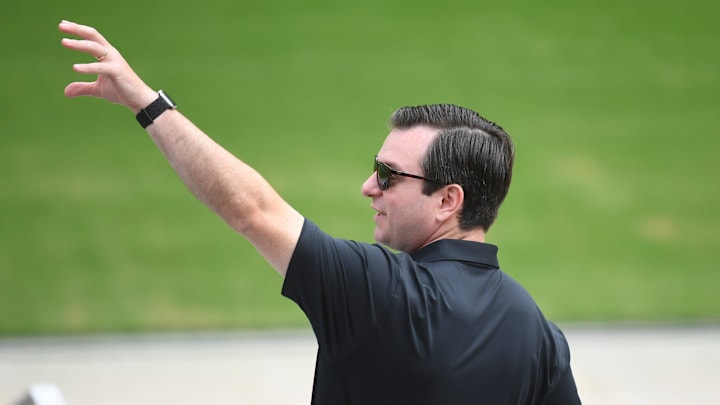 Deputy Athletics Director and Chief Operating Officer Ryan Alpert stands in the new Lower West Club section of Neyland Stadium on University of Tennessee   s campus, Tuesday, Aug. 30, 2022.

Neyland0830 0130
