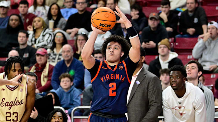 Virginia Cavaliers guard Chance Mallory