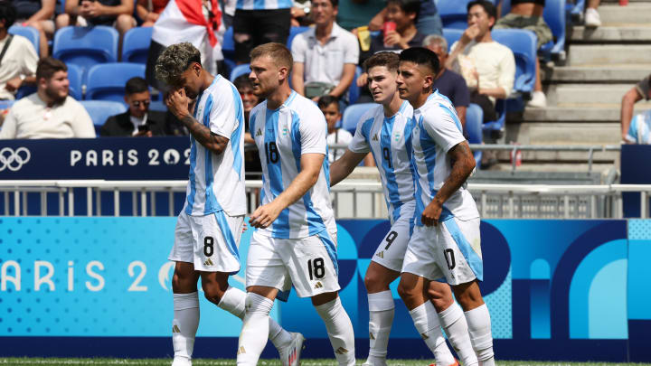 Argentina v Iraq: Men's Football - Olympic Games Paris 2024: Day 1 Argentina v Iraq: Men's Football - Olympic Games Paris 2024: Day 1