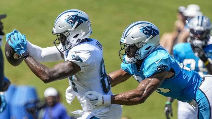 Former South Carolina football star Josh Vann when he was with the Carolina Panthers