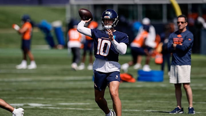 No one is higher on Bo Nix than his head coach, Sean Payton. No one is higher on Bo Nix than his head coach, Sean Payton.