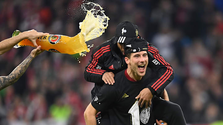 Il Bayern Monaco festeggia la decima Bundesliga di fila