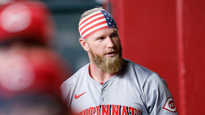 Cincinnati Reds outfielder Jake Fraley