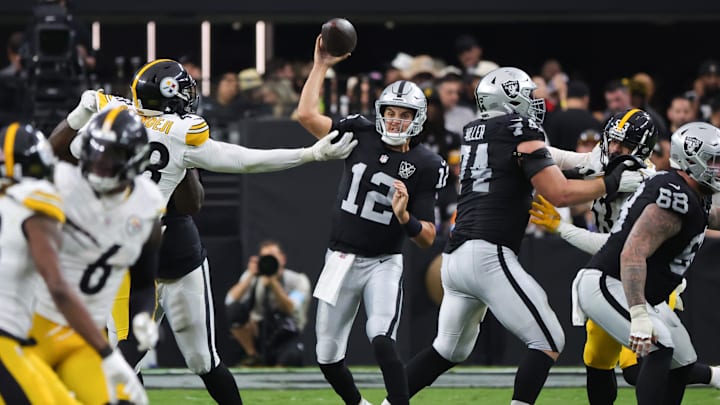 Pittsburgh Steelers v Las Vegas Raiders