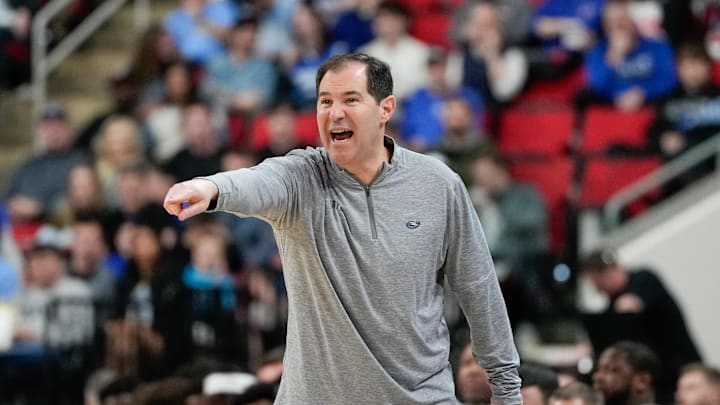 Baylor Bears head coach Scott Drew 