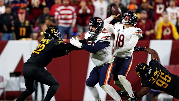 Caleb Williams admits to learning about pushing on in the NFL after last year's Hail Mary defeat.