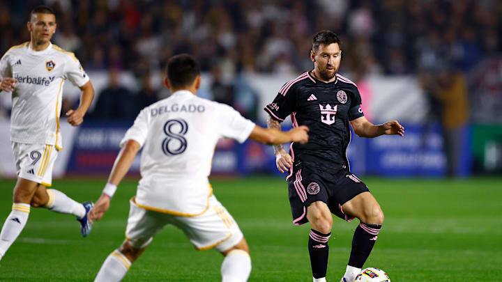 In a recent match between LA Galaxy and Inter Miami, tensions flared as Sergio Busquets of Inter Miami was on the receiving end of a challenge from Mark Delgado of LA Galaxy.