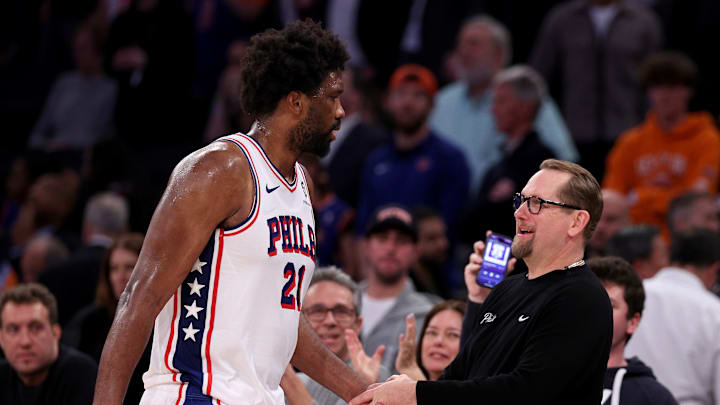 76ers, Nick Nurse, Joel Embiid
