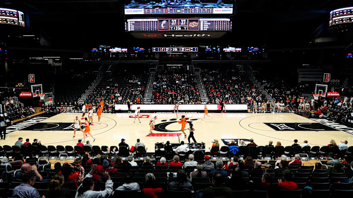 Cincinnati Bearcats compete in Big 12 play at Fifth Third Arena in 2024