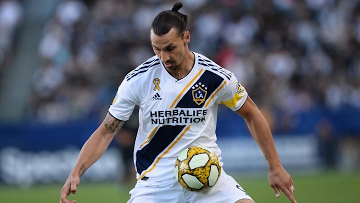 Zlatan Ibrahimovic pasó por Los Angeles Galaxy de la MLS