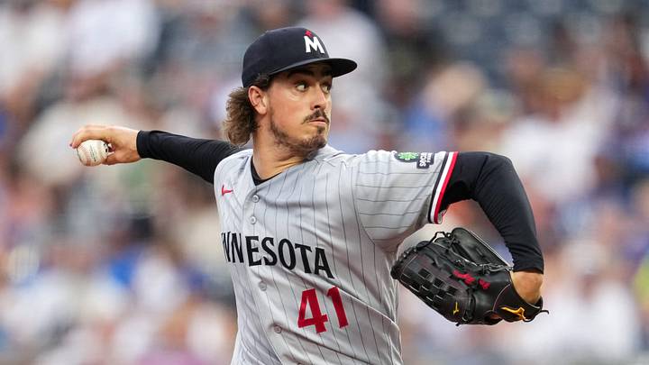 Aug 4, 2026; Kansas City, Missouri, USA; Minnesota Twins pitcher Joe Ryan (41) pitches during the first inning against the Kansas City Royals at Kauffman Stadium. Mandatory Credit: Jay Biggerstaff-Imagn Images Aug 4, 2026; Kansas City, Missouri, USA; Minnesota Twins pitcher Joe Ryan (41) pitches during the first inning against the Kansas City Royals at Kauffman Stadium. Mandatory Credit: Jay Biggerstaff-Imagn Images