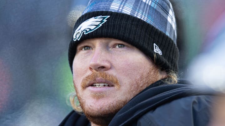 Philadelphia Eagles center Cam Jurgens.
